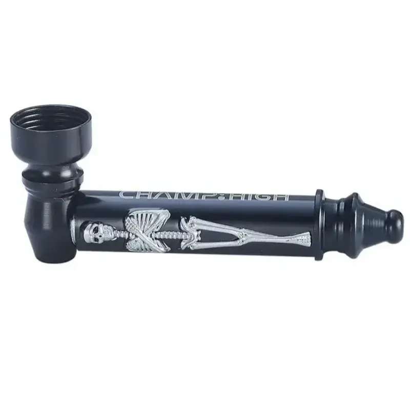 [250101-2] Pipa Esqueleto 8 cm (Silver)