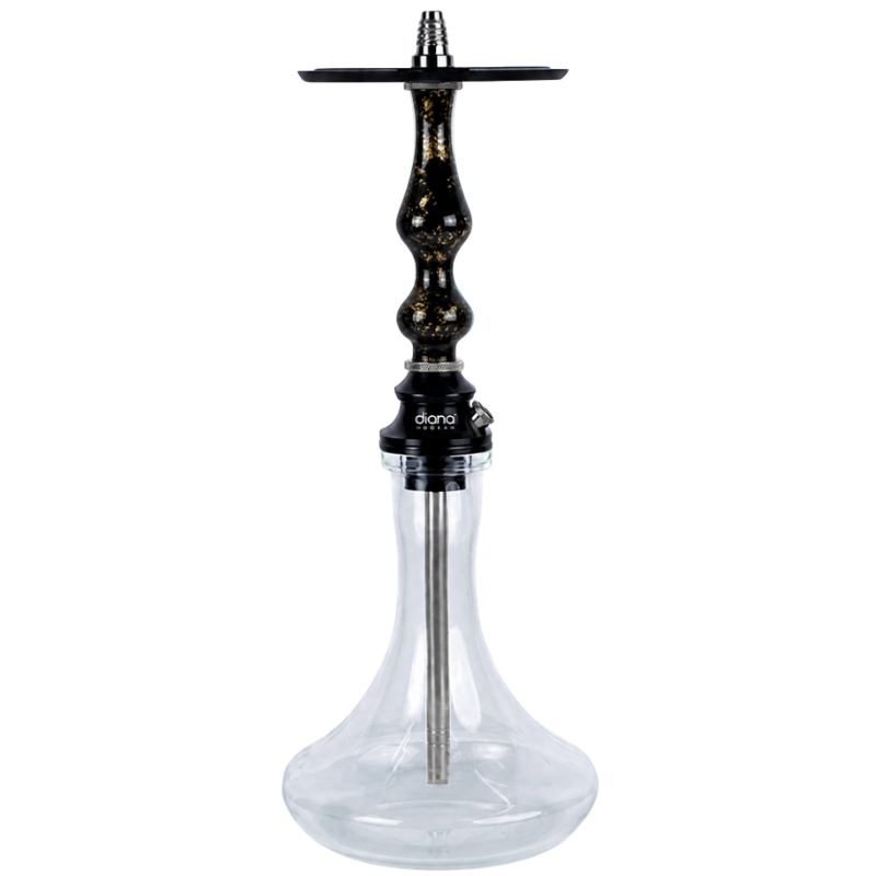 [260243-3] Cachimba Diana Hookah Classic 2.0 (negro-oro)