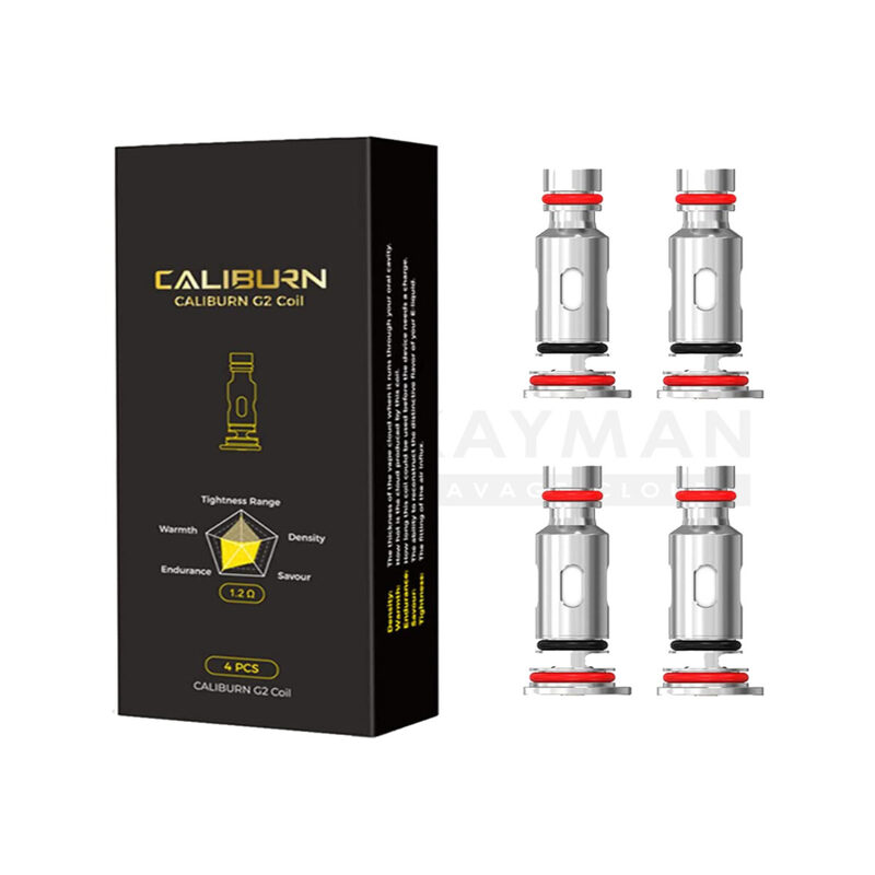 Resistencia Caliburn G-Koko Prime-G2-GK2 (Pack de 4)