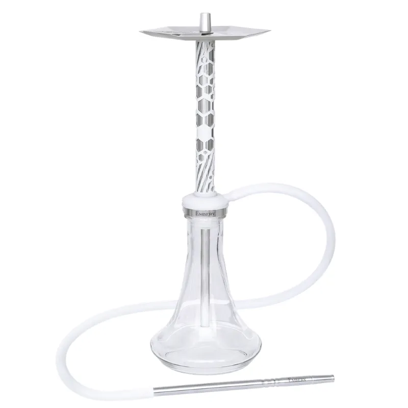 [230260-5] Cachimba Embery Mono H 4.0 (Silver Snow - White)