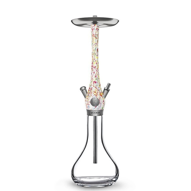 Cachimba Wookah Abstract Clear