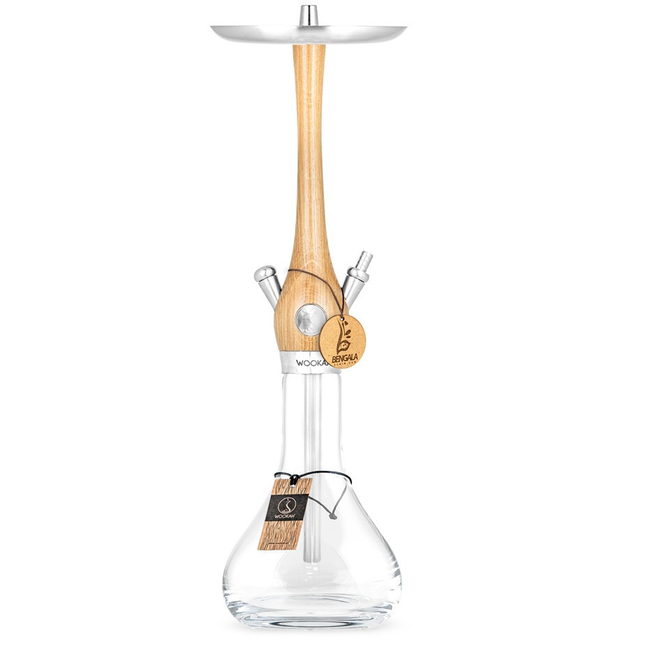 [191046] Cachimba Wookah Oak Clear