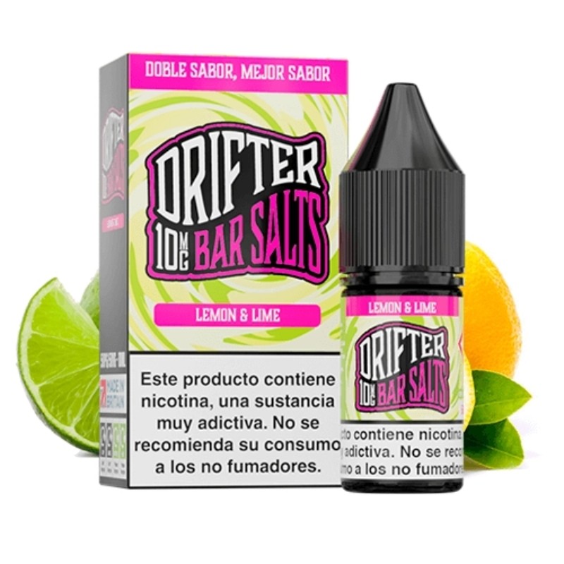 [160873] Sales de Nicotina Drifter (10mg, Lemon & Lime)