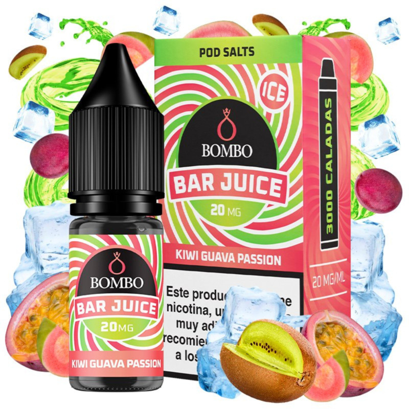 [252559] Sales de Nicotina Bar Juice (10mg, Kiwi Passion Guava)