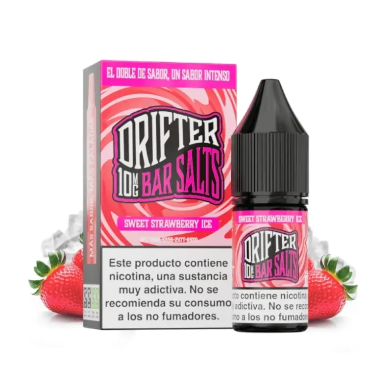[231003-5] Sales de Nicotina Drifter (10mg, Sweet Strawberry Ice)