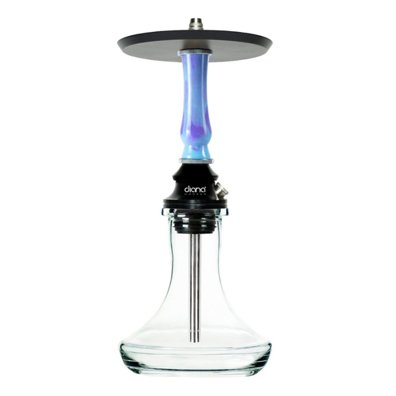 [240095-3] Cachimba Diana Hookah Mini 2.0. (Azul bebé-Morado)