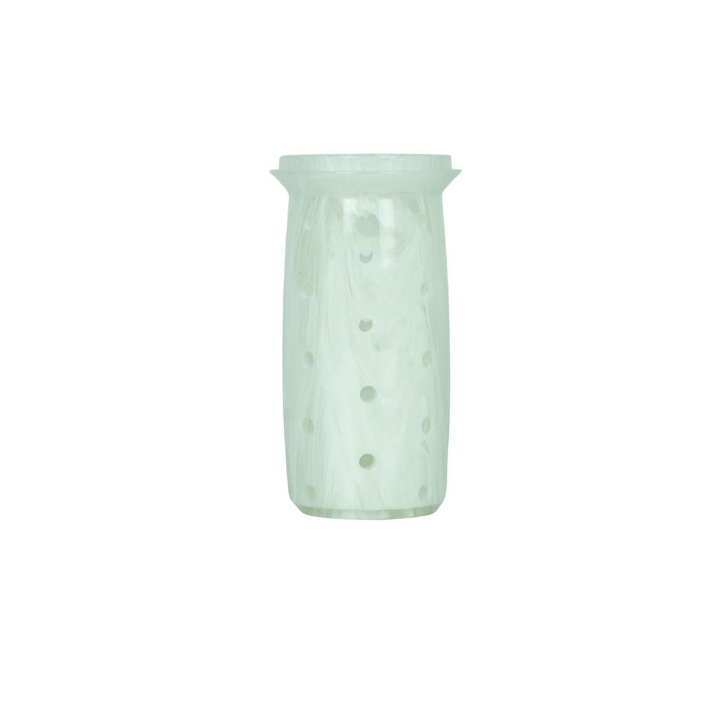 [220353-6] Embellecedor DMNT Resina (Blanco)