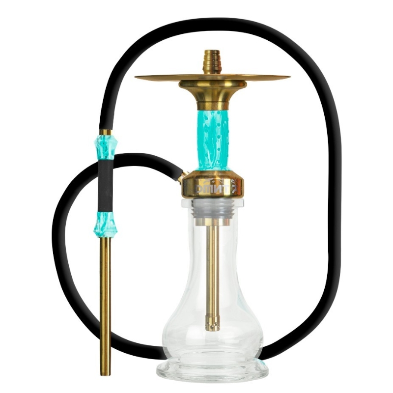 [220332-6] Cachimba DMNT Alkimia Premium Edition (Gold-Turquesa)