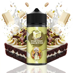Brownie chocolate blanco con pistacho