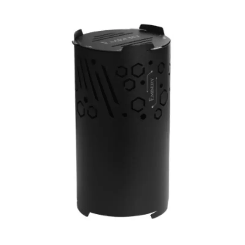 [250240-7] Cubreviento embery rejilla (Black Silver)