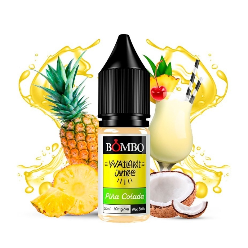 [220403-4] Sales de Nicotina Bombo Wailani (10mg, Piña Colada)