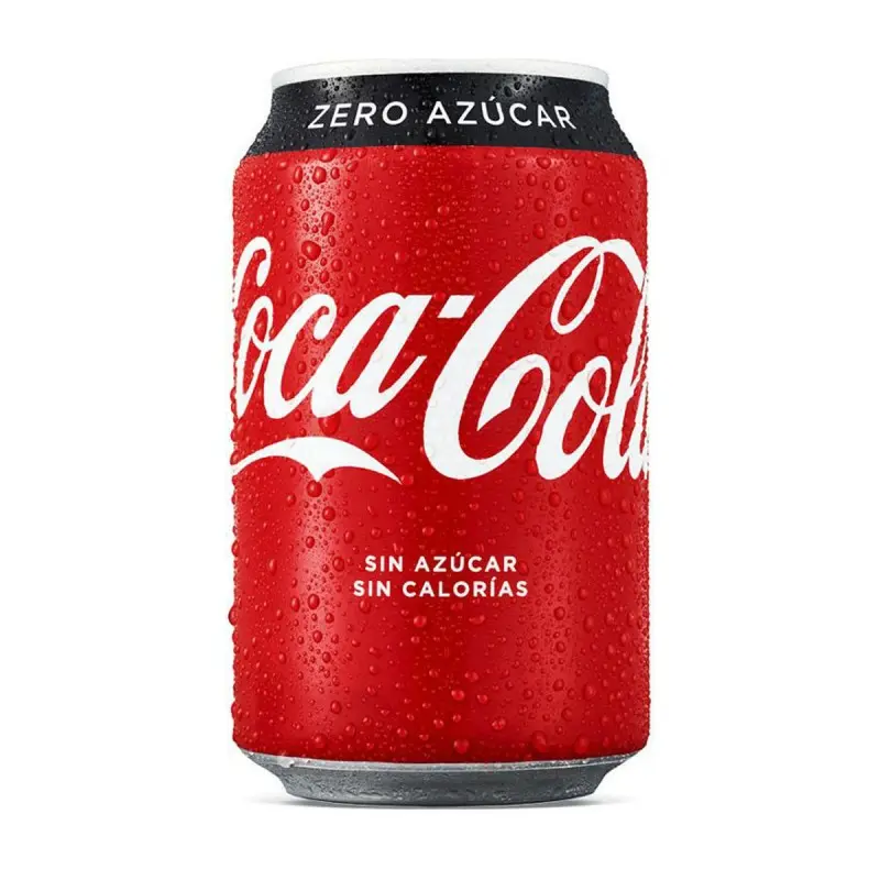 Lata de Coca Cola Zero