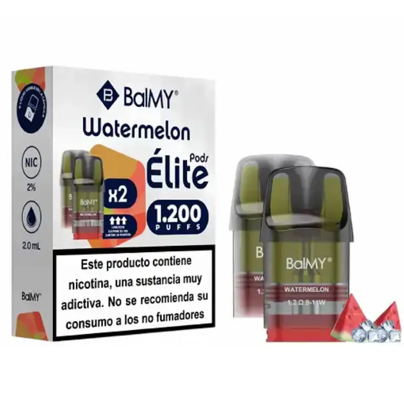 Pack de 2 Recambio Balmy Elite 0%