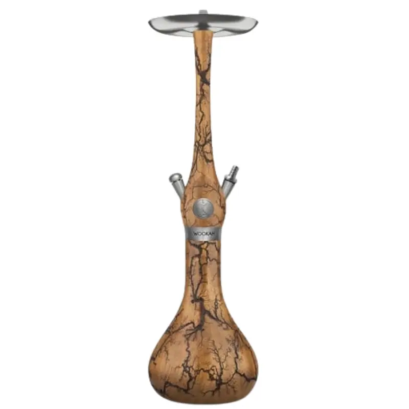 Cachimba Wookah Groom Iroko Wooden Groom Iroko