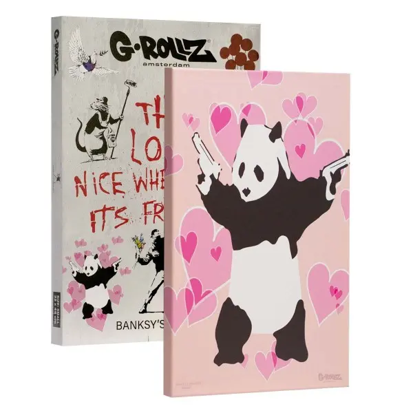 Cuadro G-Rollz Bankys Panda Gunnin (32x45x2)