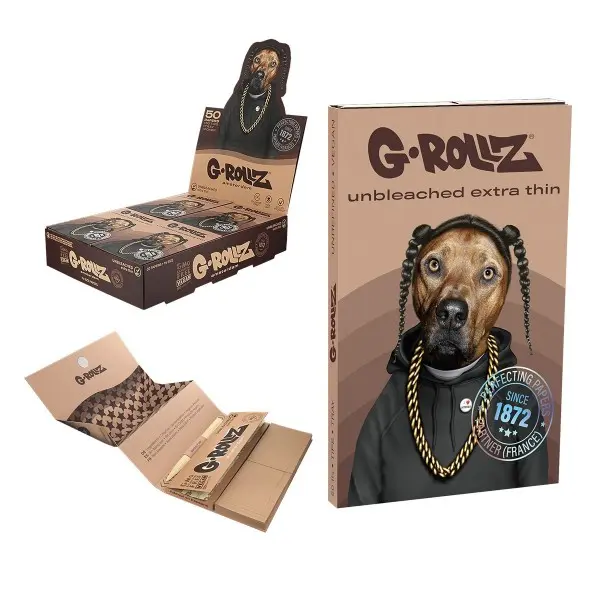 Pack Papel de Liar + Cartón para Boquillas G-Rollz Pets Rap