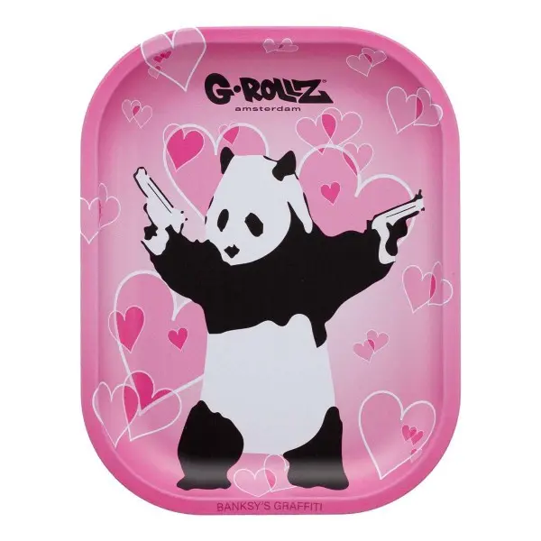 Bandeja Para Liar G-Rollz Bankys Panda Gunnin Small (14x18)
