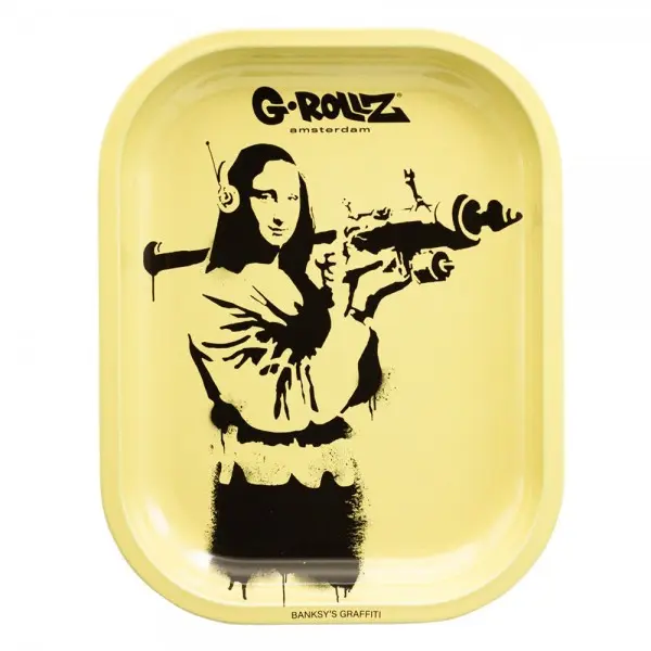 Bandeja Para Liar G-Rollz Banksys Mona Launcher Small (14x18)