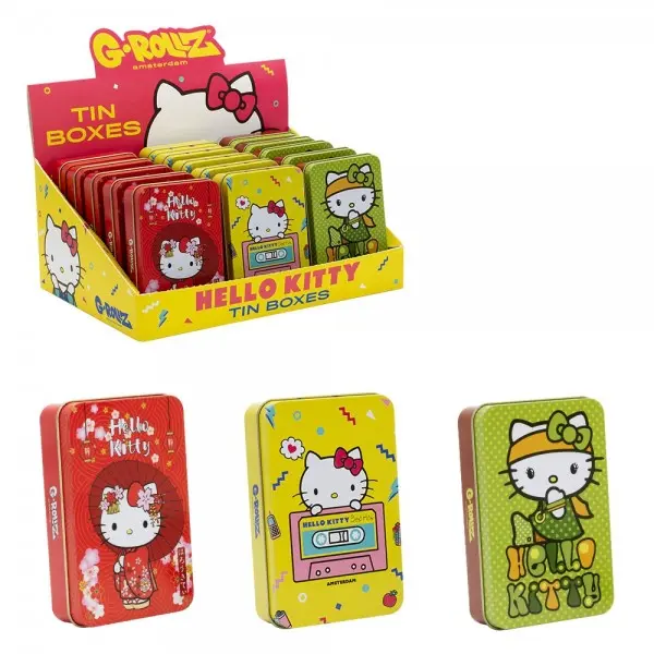 Caja Metálica G-Rollz Hello Kitty Large (13x8.5x3)