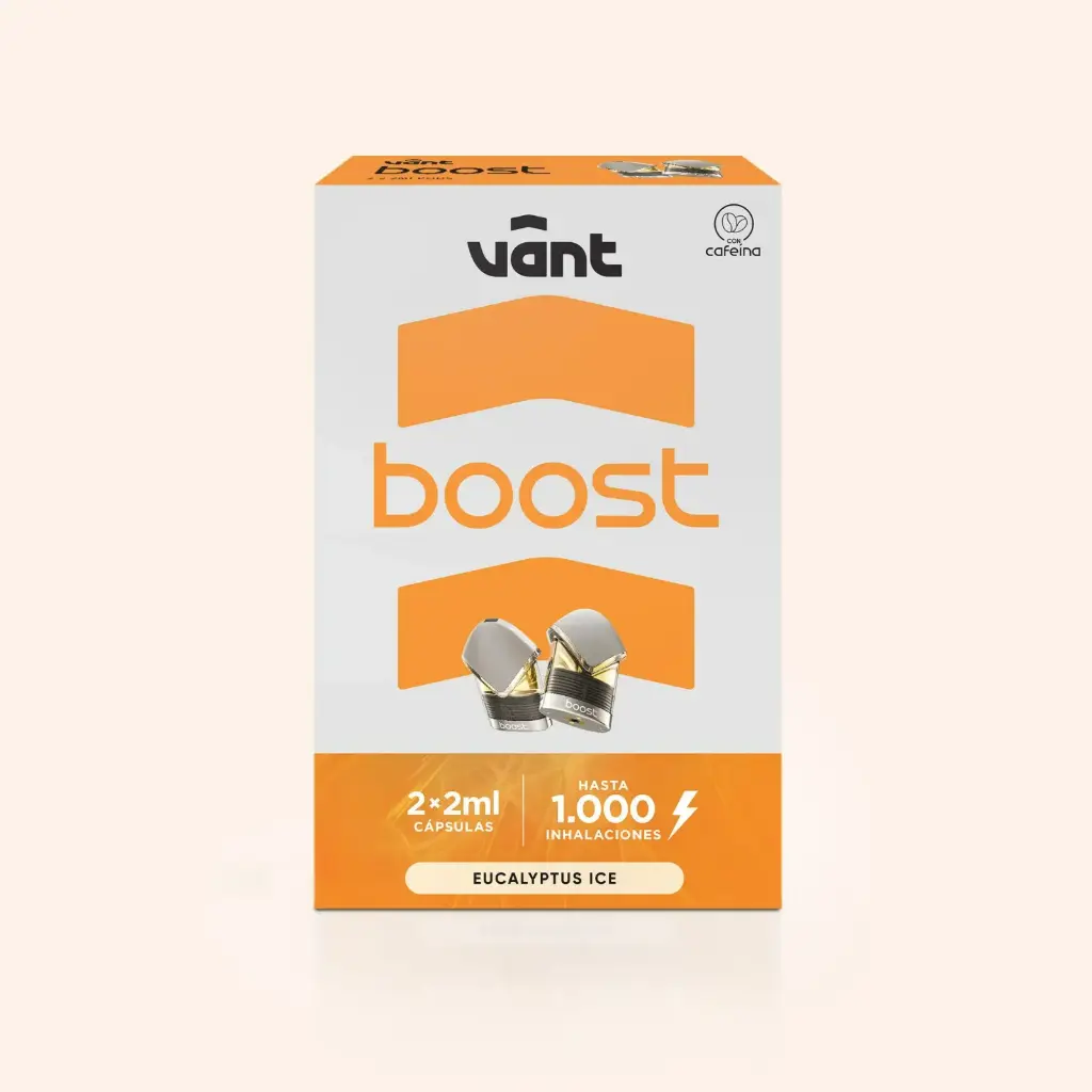 [252948-1] Pack de 2 capsulas VANT - BOOST (Eucalyptus Ice)