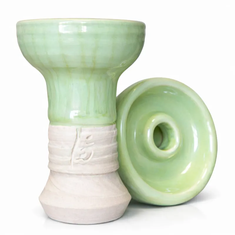 [252887-1] Cazoleta Bengala Bowl Kupido Nacar (Verde)