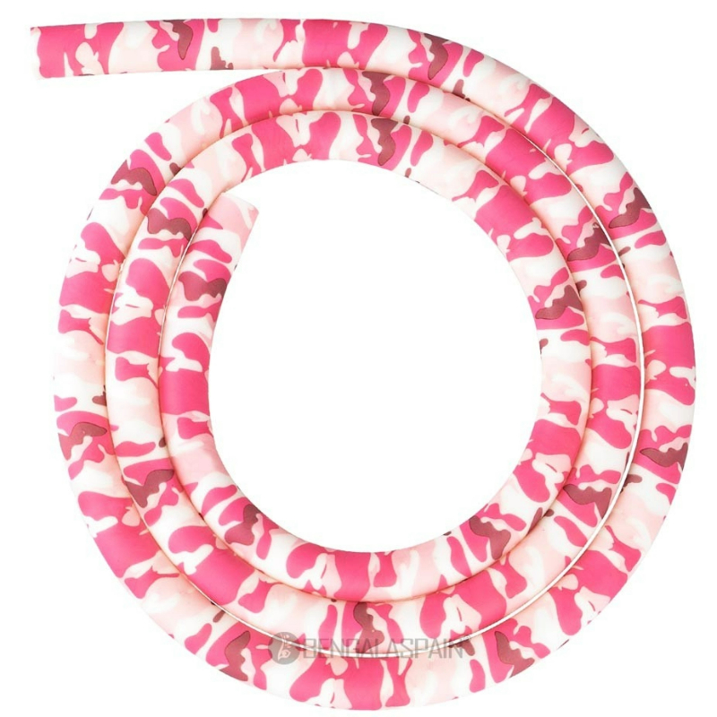 [181448-5] Manguera Silicona Camuflaje (Rosa)