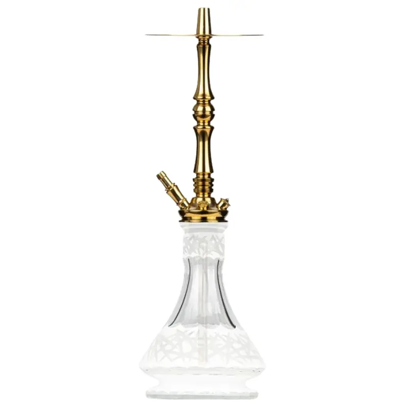 Cachimba Moze Tradi L Gold Caesar Crystal White