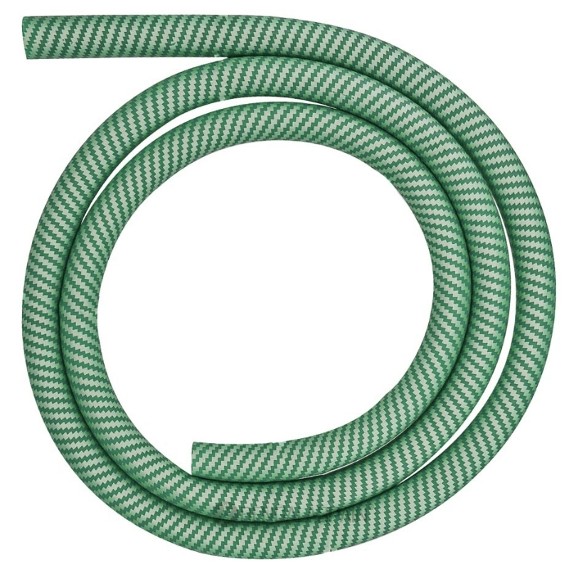 [191692-10] Manguera Silicona Carbono Flowkah (Verde)