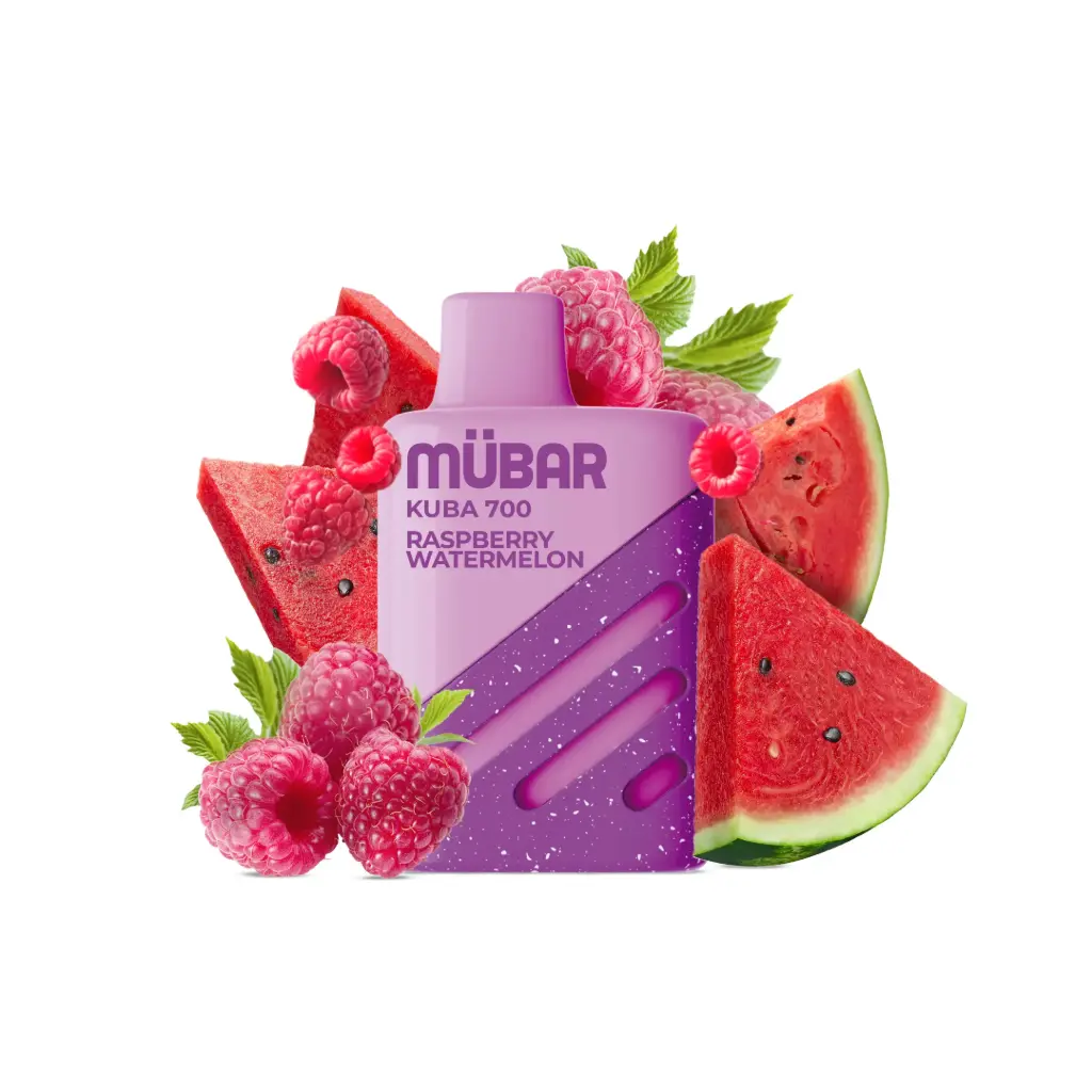[253055-9] Pod Desechable Mubar Kuba 700 (Raspberry Watermelon)