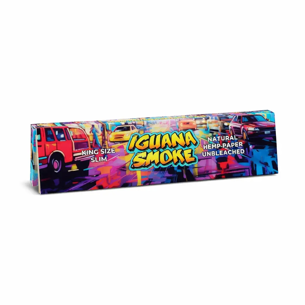 Papel de Liar + Tips Iguana Smoke King Size