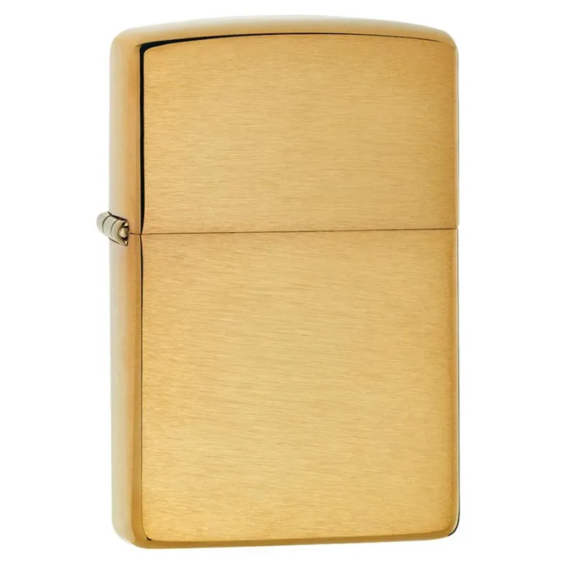Mechero Zippo Brass Brushed