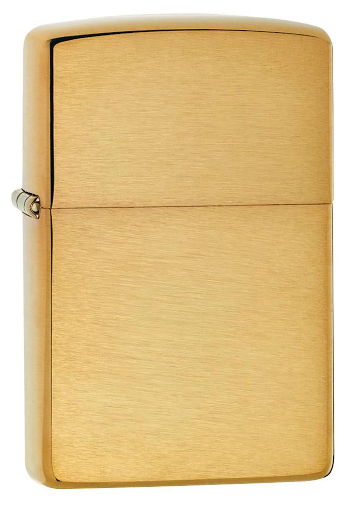 Mechero Zippo Brass Brushed
