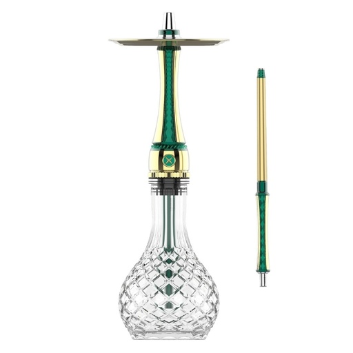 [240001] Cachimba Maxx Royal Emerald Gold