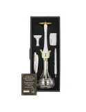 [252363] Cachimba Wookah Gold Plated White Set 24k