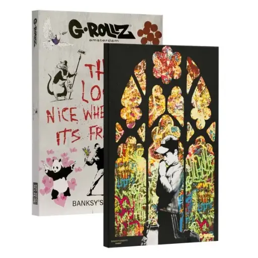 [252743] Cuadro G-Rollz Bankys Church Of Graffiti (32x45x2)