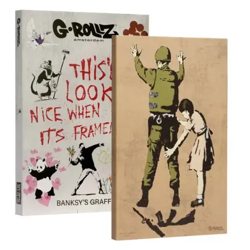 [252748] Cuadro G-Rollz Bankys Soldier Frisked (48x67.5x2.5)