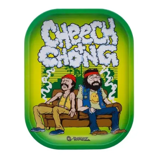 [252775] Bandeja Para Liar G-Rollz Cheech y Chong Sofa Small (14x18)