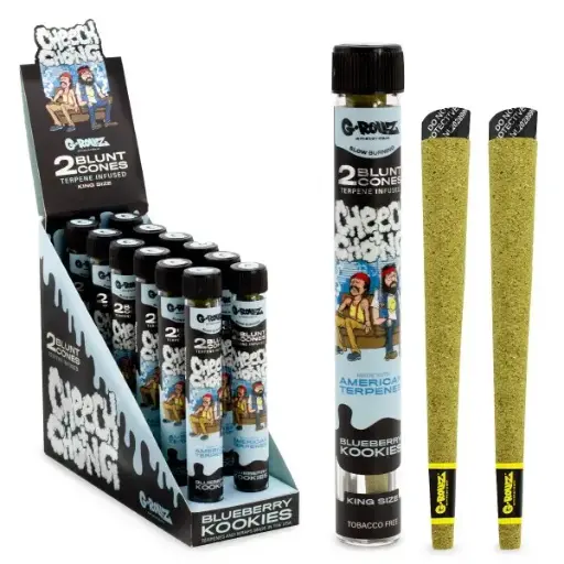 [252795] 2 Conos G-Rollz Cheech y Chong Blueberry Kookies
