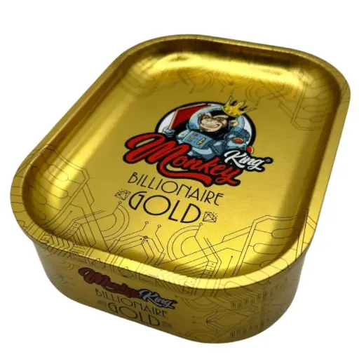 [260138] Bandeja con Caja Gold Monkey king 